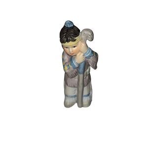 House of Lloyd HOL 1993 Shepard Joseph Figurine Native American Nativity Vintage